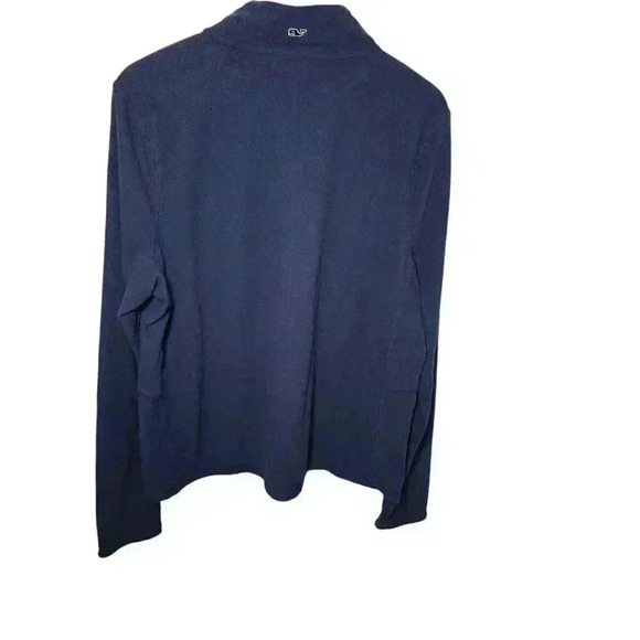 New Vineyard Vines Qtr Zip Jacket Womens XL Deep Bay 6O6000-976 - Picture 5 of 8